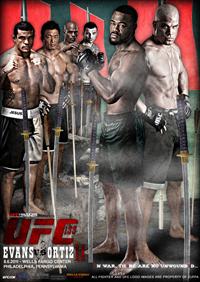 UFC 133 - Evans vs. Ortiz 2 Poster
