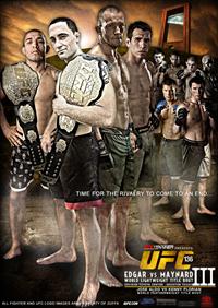 UFC 136 - Edgar vs. Maynard 3 Poster