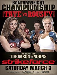 Strikeforce - Tate vs. Rousey Poster