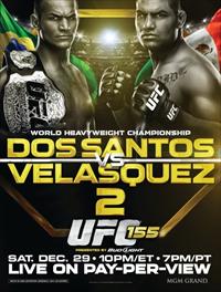 UFC 155 - Dos Santos vs. Velasquez 2 Poster