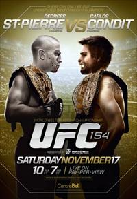 UFC 154 - St. Pierre vs. Condit Poster