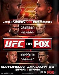 UFC on Fox 6 - Johnson vs. Dodson Poster