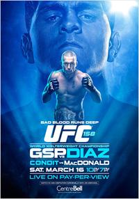 UFC 158 - St. Pierre vs. Diaz Poster