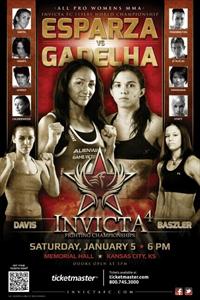 Invicta FC 4 - Esparza vs. Hyatt Poster