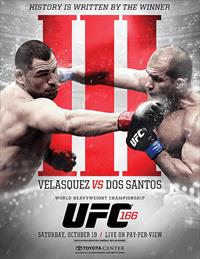 UFC 166 - Velasquez vs. dos Santos 3 Poster