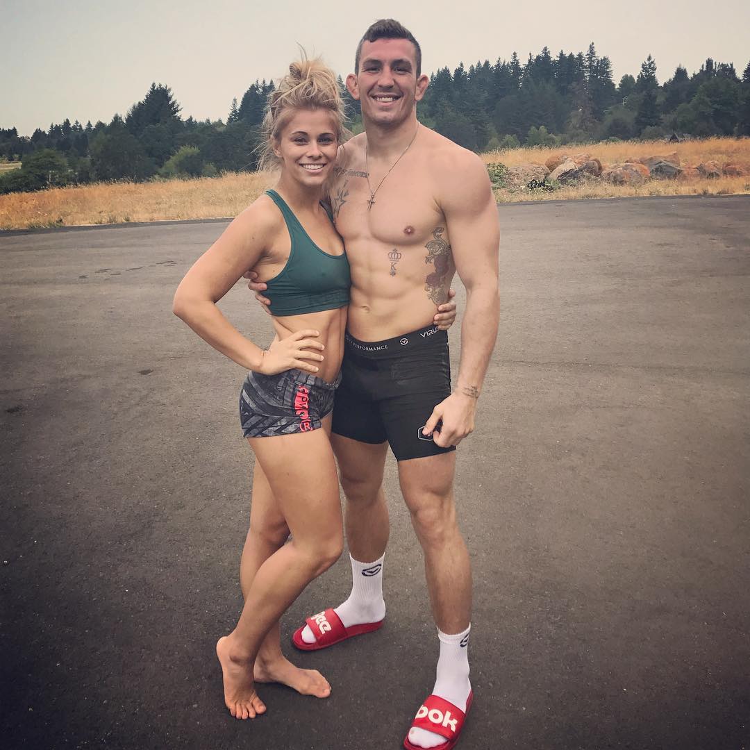 Paige VanZant IG Post - POWER COUPLE ???? @austinv170