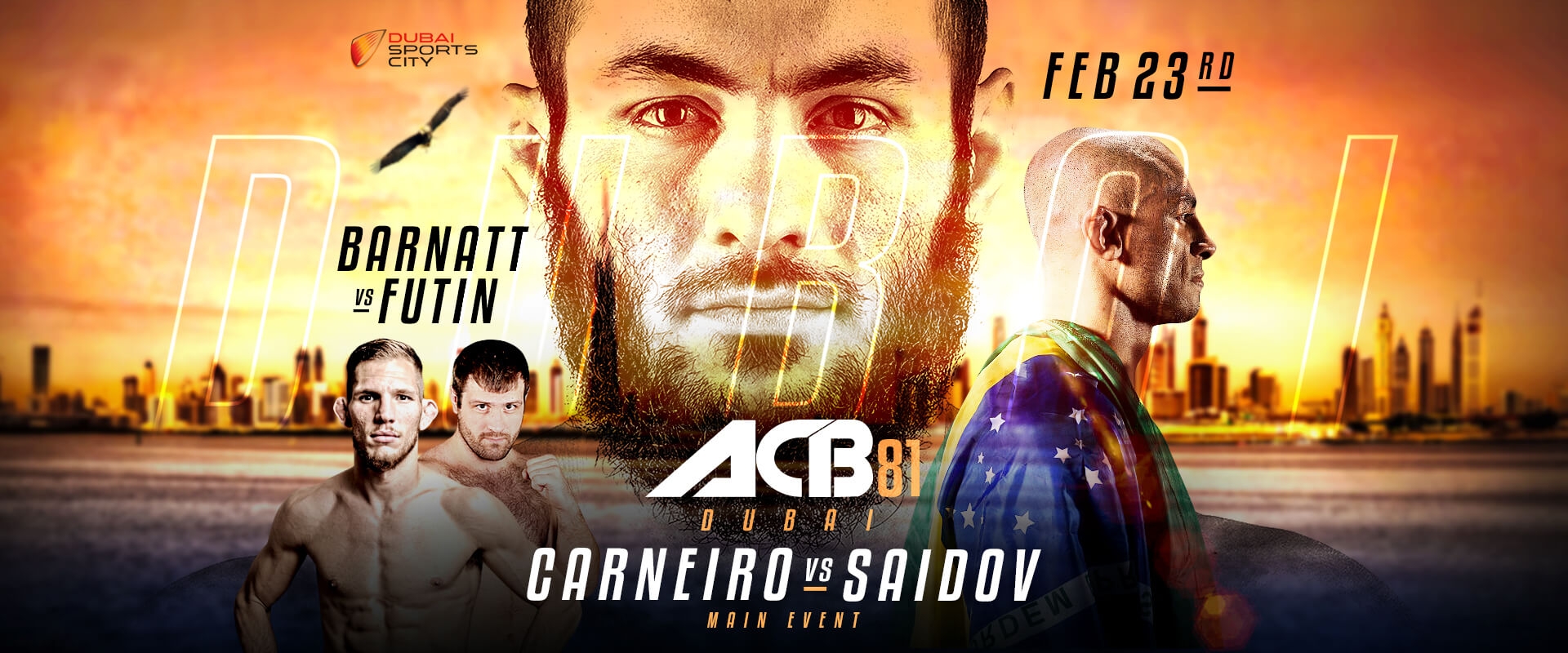 ACB 81 - Saidov vs. Carneiro Poster January 29, 2018
