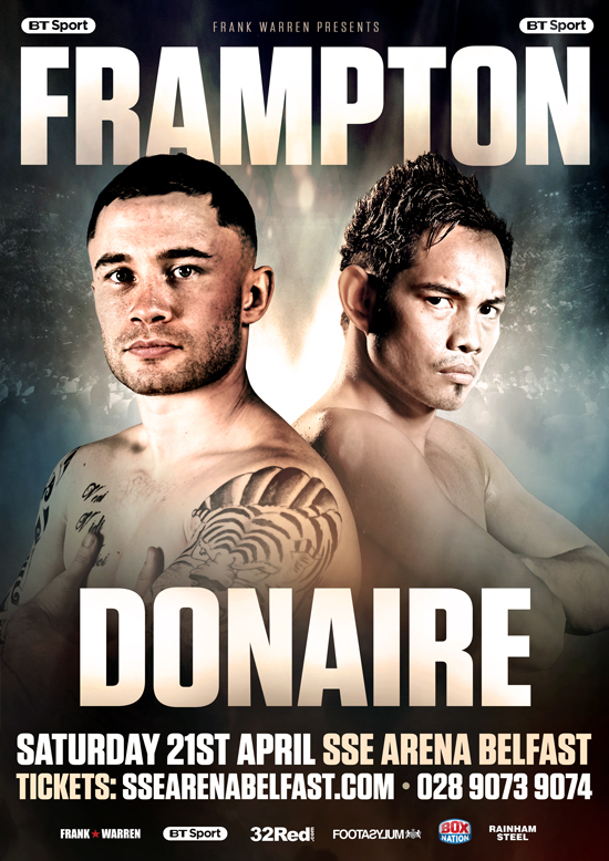 BoxNation - Frampton vs. Donaire Poster March 26, 2018