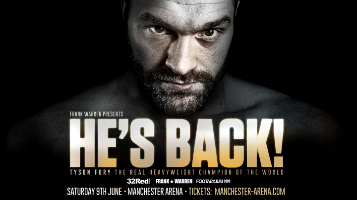 Boxnation - Fury vs. Seferi Poster May 28, 2018