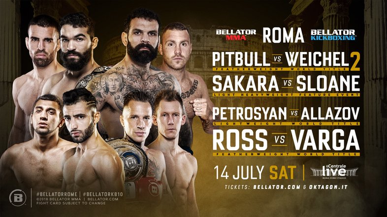 Bellator 203 - Pitbull vs. Weichel 2 Poster June 25, 2018