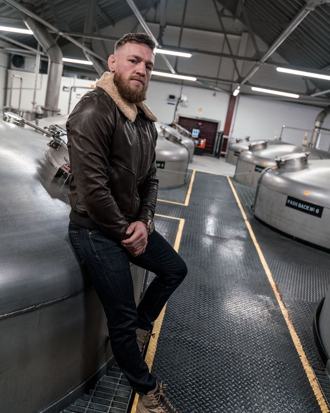Conor McGregor IG Post - My whiskey distillery.