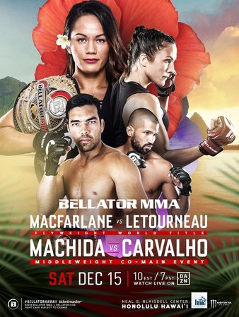 Bellator 212 - Macfarlane vs. Letourneau Poster November 18, 2018