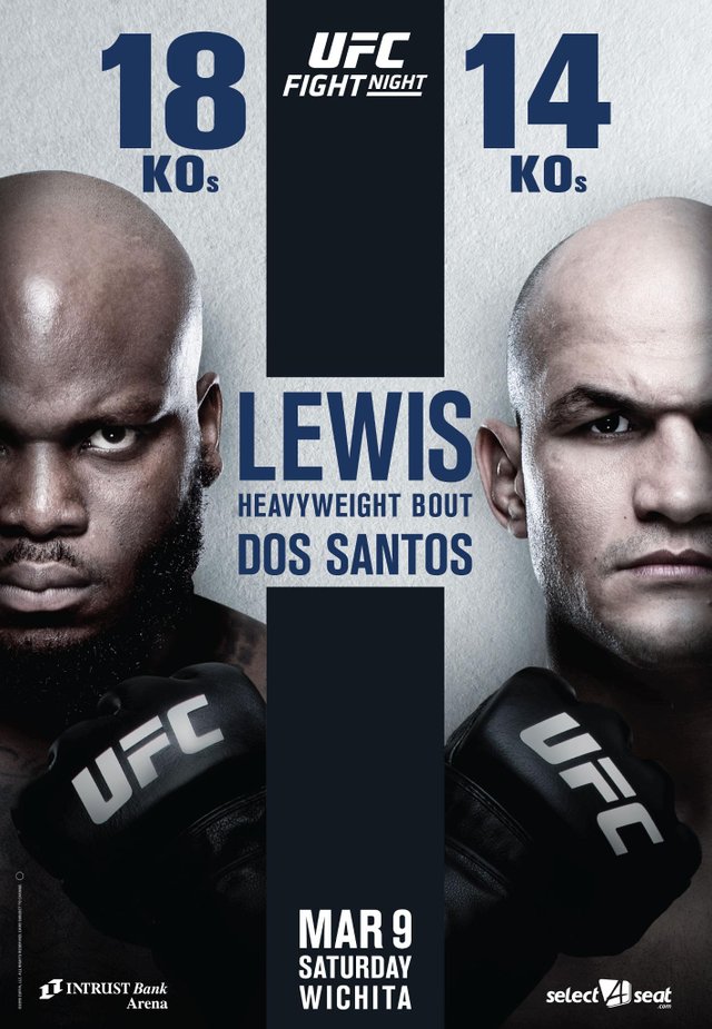 UFC Fight Night 146 - Lewis vs. Dos Santos Poster February 04, 2019