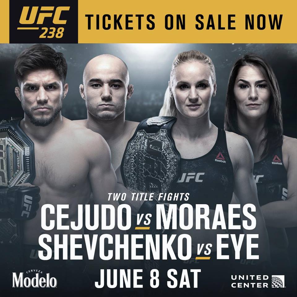 UFC 238 Poster April 11, 2019