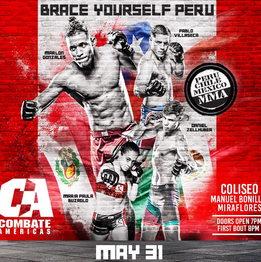 Combate Americas - Combate 38 Poster May 18, 2019
