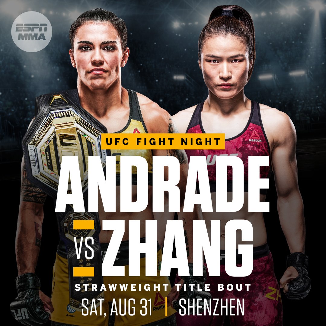 UFC Fight Night 157 Poster June 12, 2019