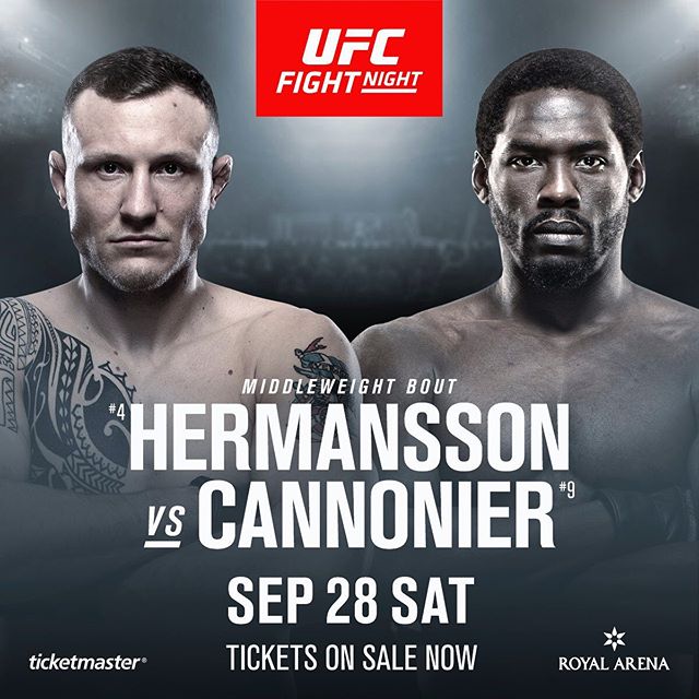 UFC Fight Night 160 Poster July 26, 2019