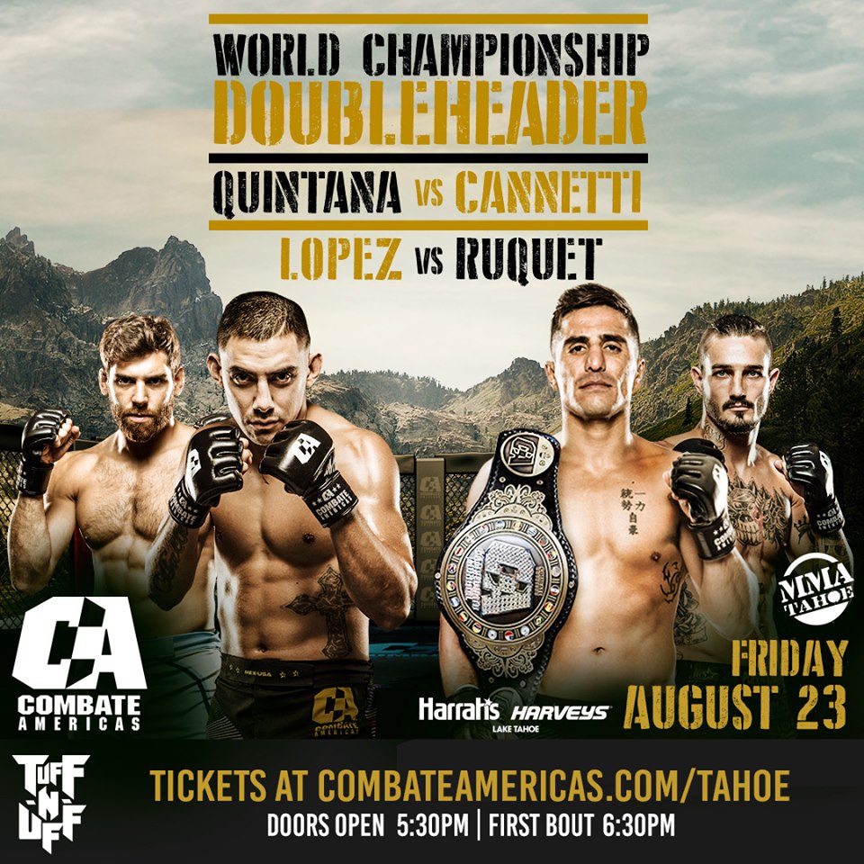Combate Tahoe Poster July 29, 2019