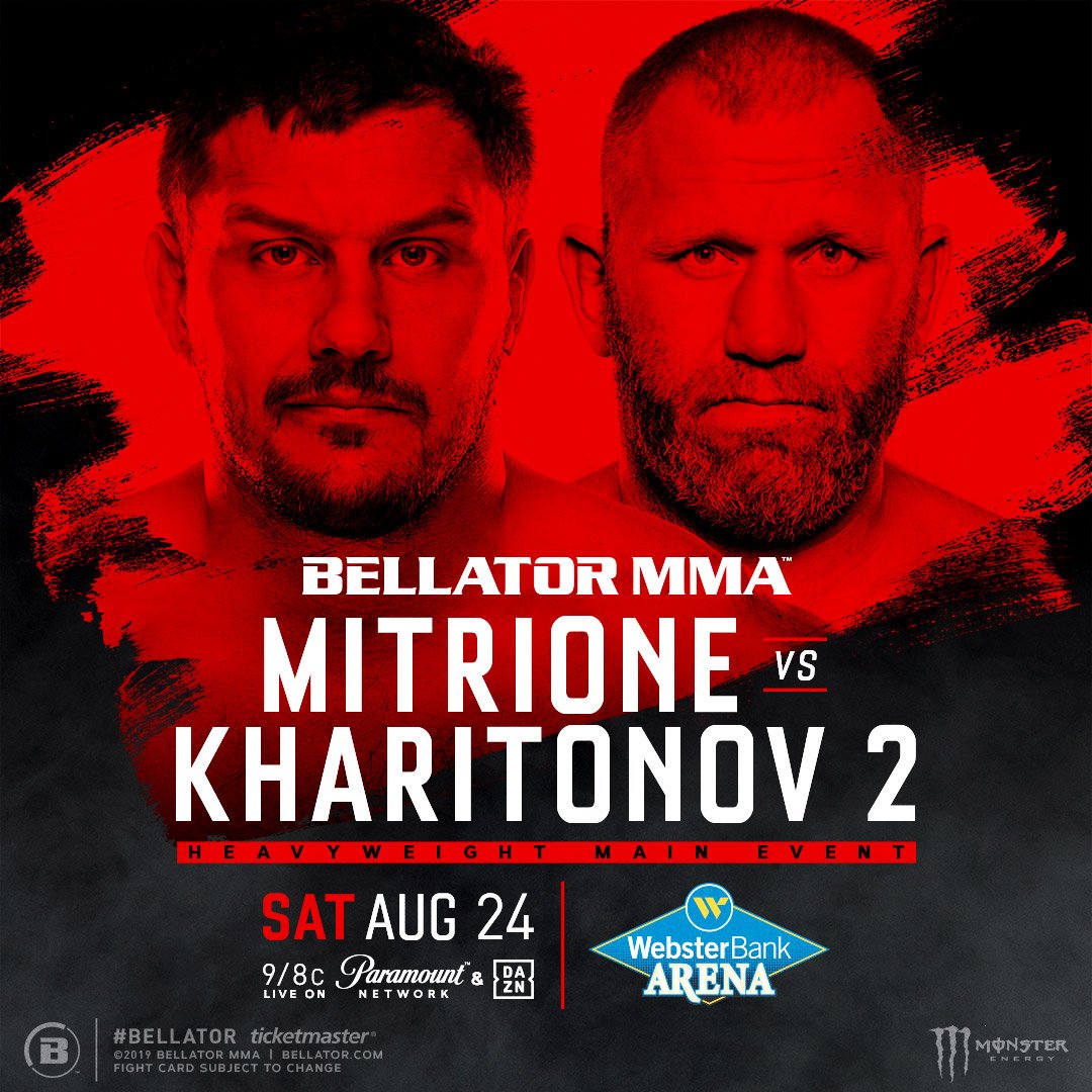 Bellator 225 - Mitrione vs. Kharitonov 2 Poster July 29, 2019