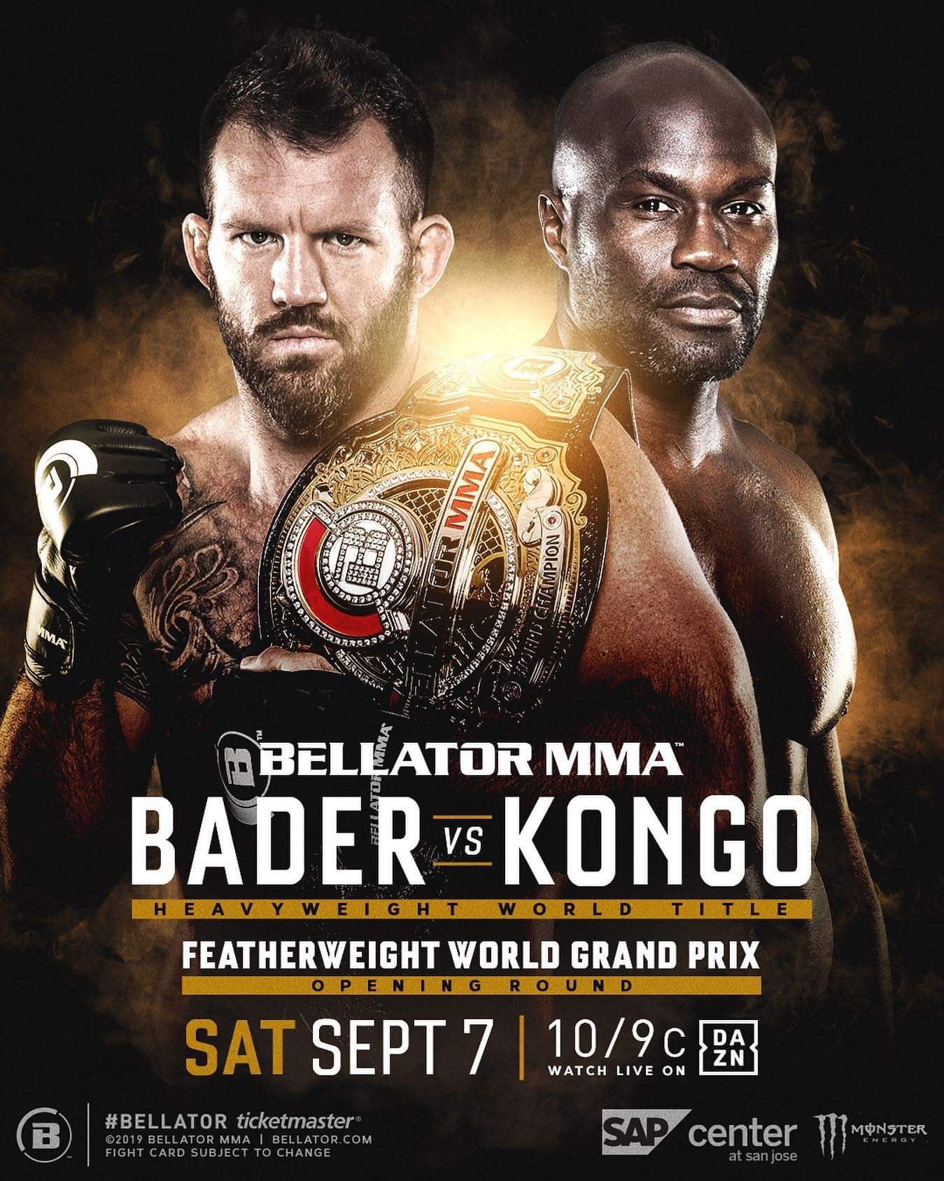 Bellator 226 Poster August 25, 2019