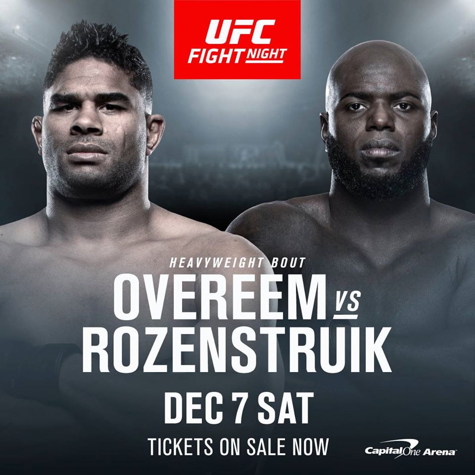 UFC on ESPN 7 Poster November 10, 2019