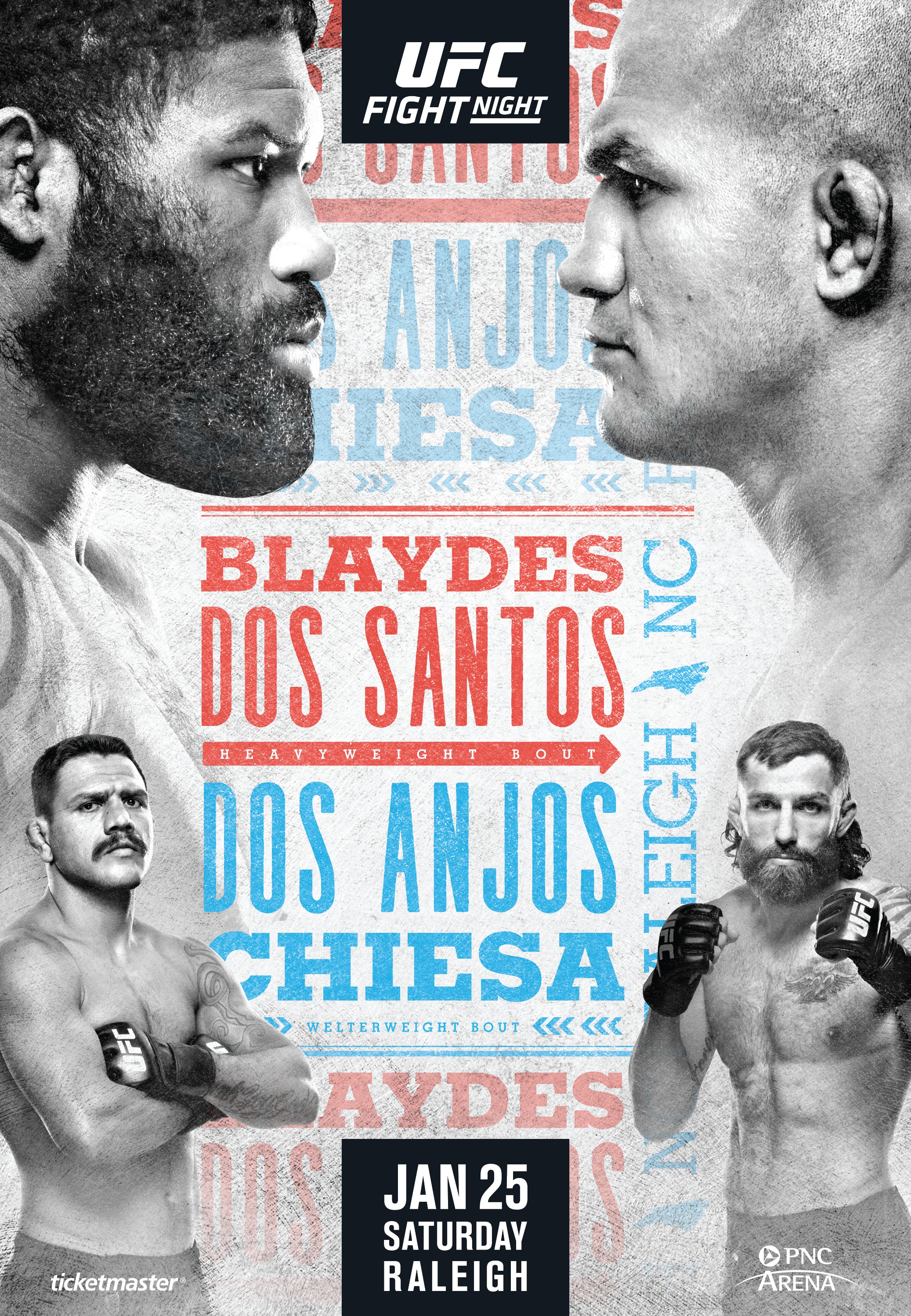 UFC on ESPN+ 24 Poster December 30, 2019