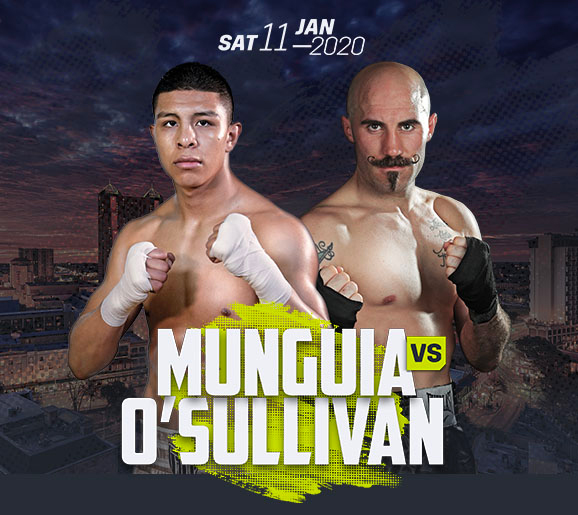Munguia vs. O'Sullivan Poster December 30, 2019