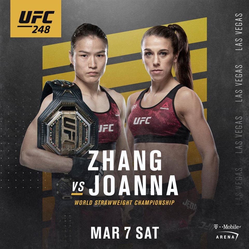 UFC 248 Poster January 05, 2020