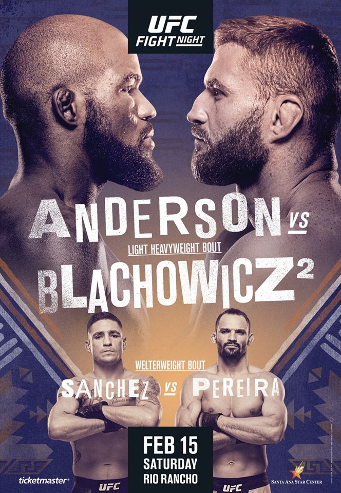 UFC Fight Night 167 Poster January 10, 2020