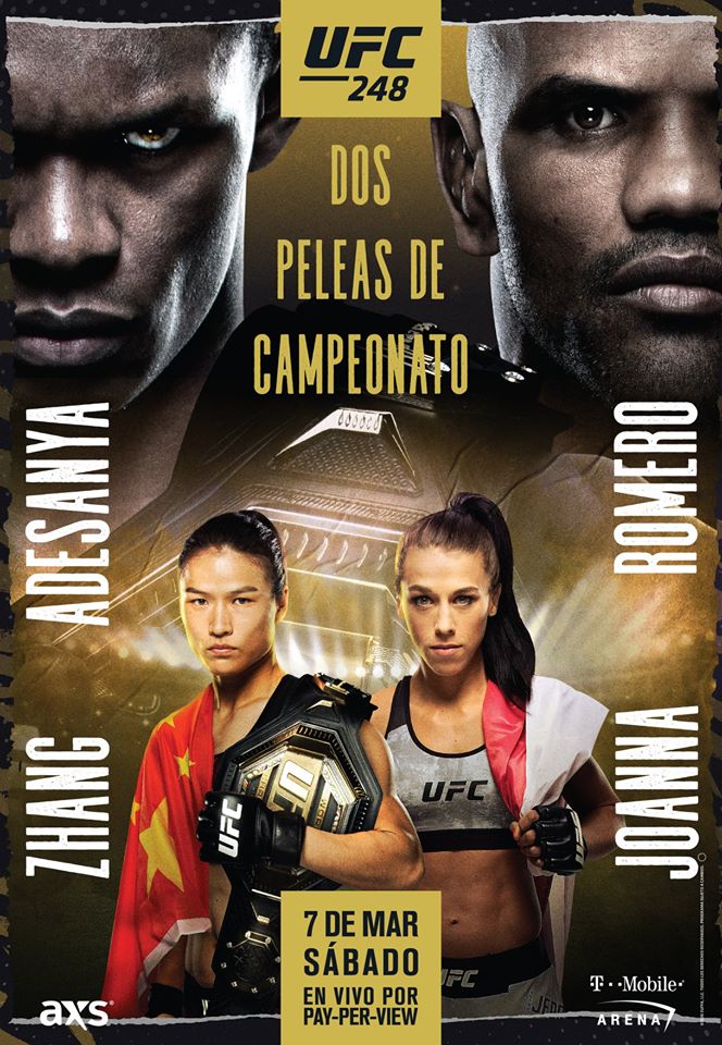 UFC 248 Poster January 28, 2020