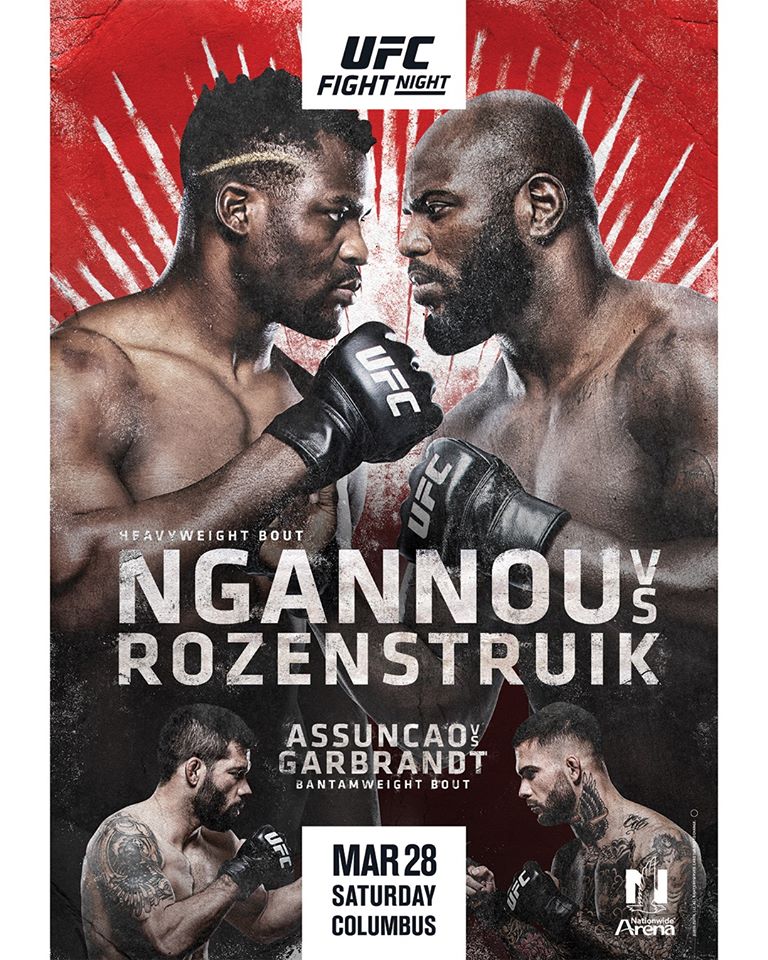 UFC on ESPN 8 Poster February 15, 2020