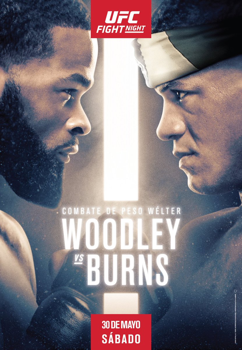 UFC on ESPN 9 Poster May 25, 2020