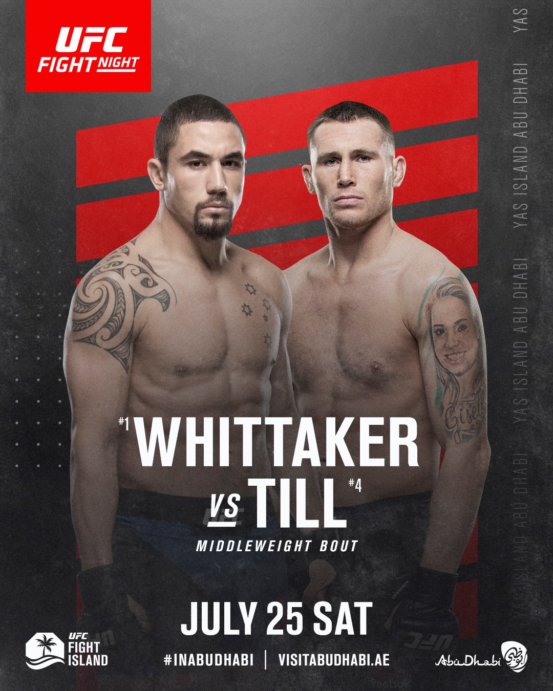 UFC Fight Night - Whittaker vs. Till Poster June 19, 2020