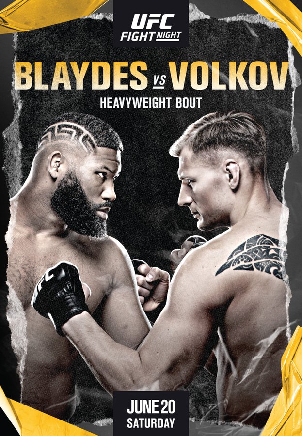 UFC on ESPN 11 Poster June 19, 2020