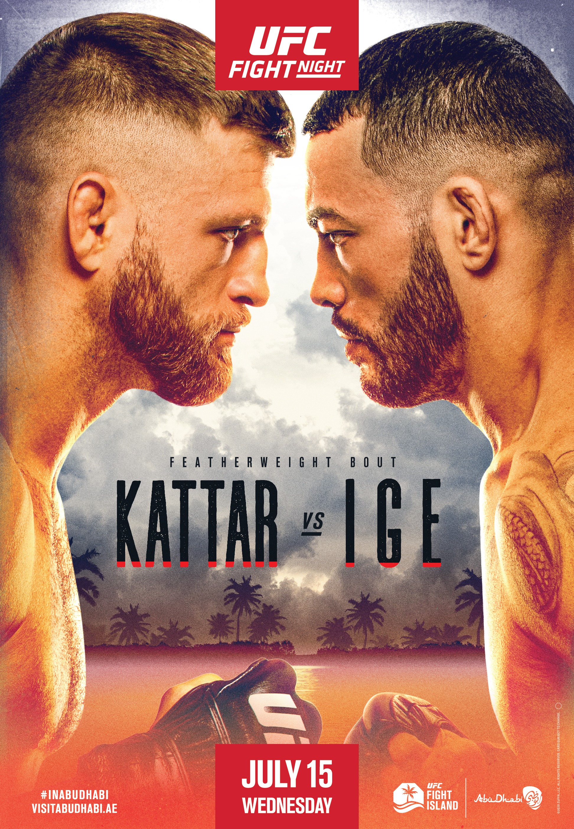 UFC on ESPN 13 Poster July 15, 2020
