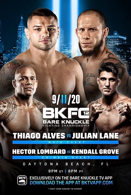 BKFC 12 Poster September 06, 2020