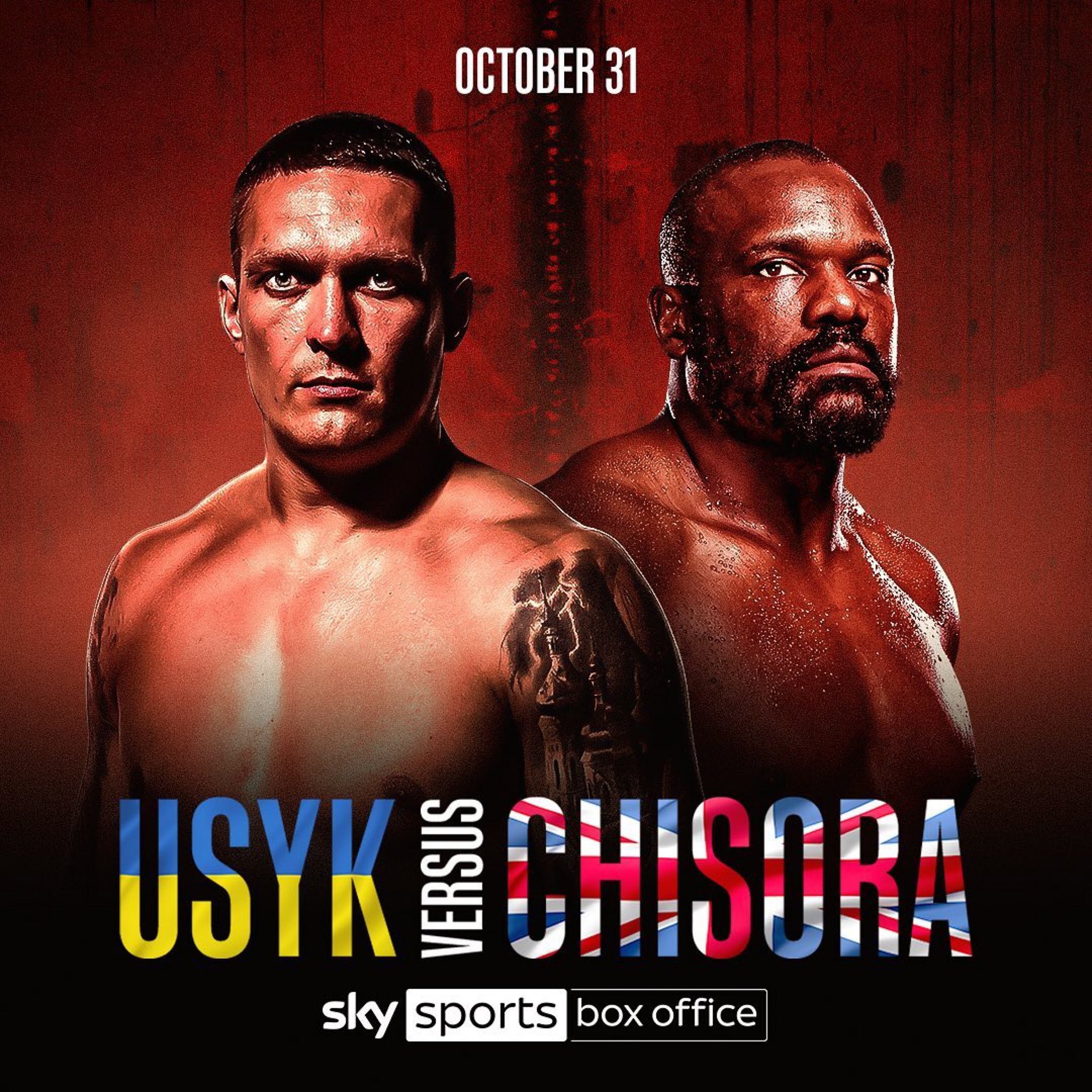 Usyk vs. Chisora Poster September 28, 2020