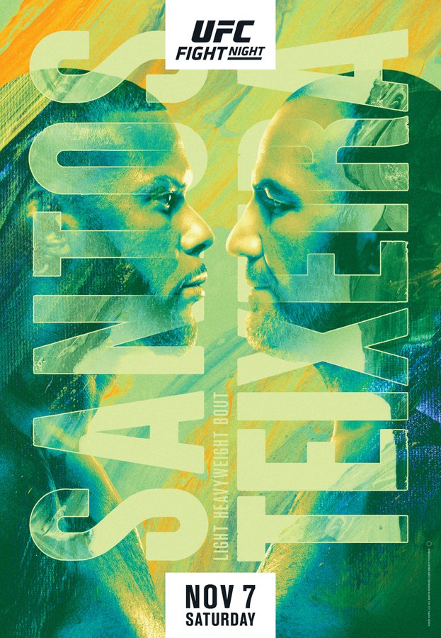 UFC on ESPN 17 Poster October 25, 2020