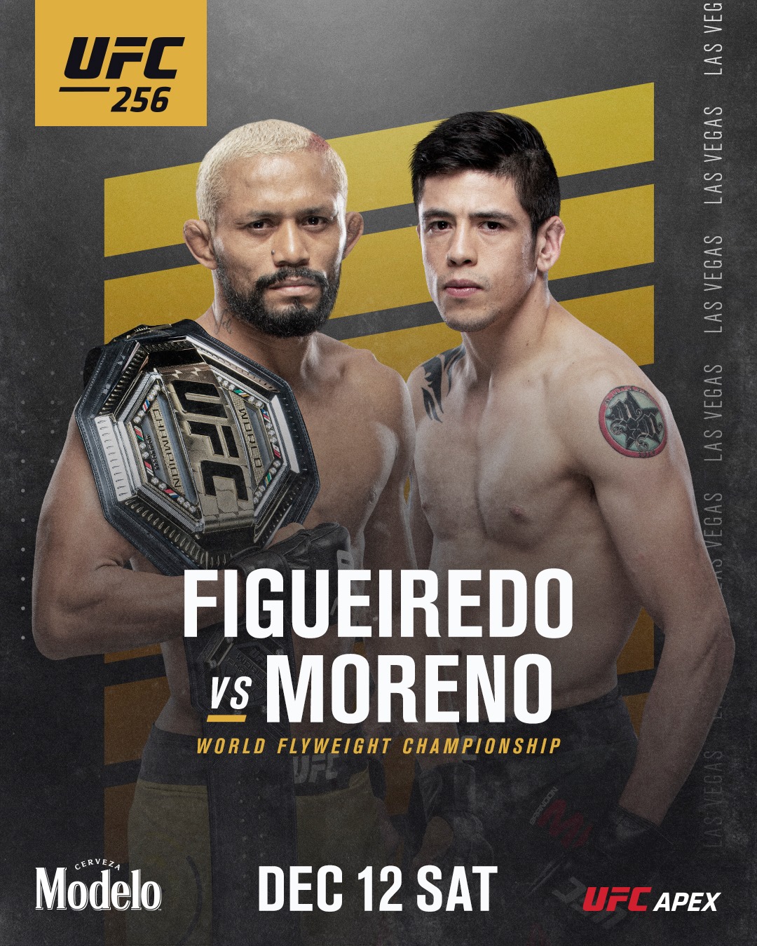 UFC 256 Poster November 27, 2020