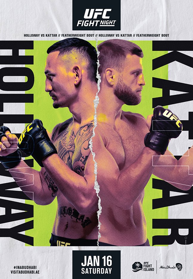 UFC on ABC 1 Poster December 28, 2020