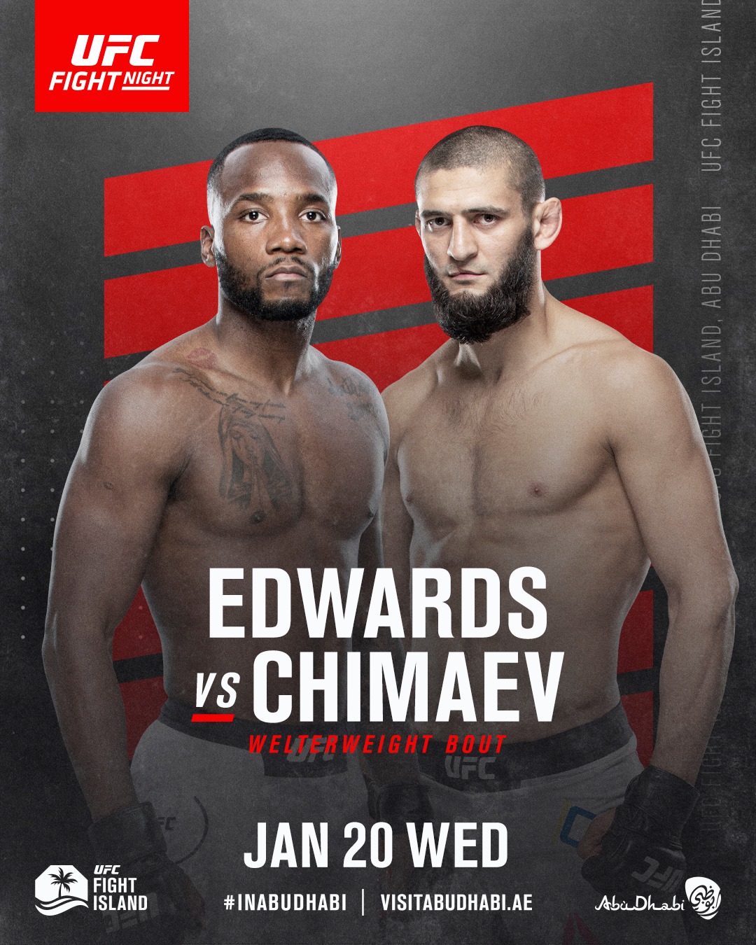 UFC on ESPN 20 Poster December 28, 2020