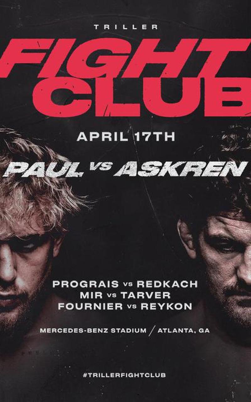 Paul vs. Askren Poster March 15, 2021