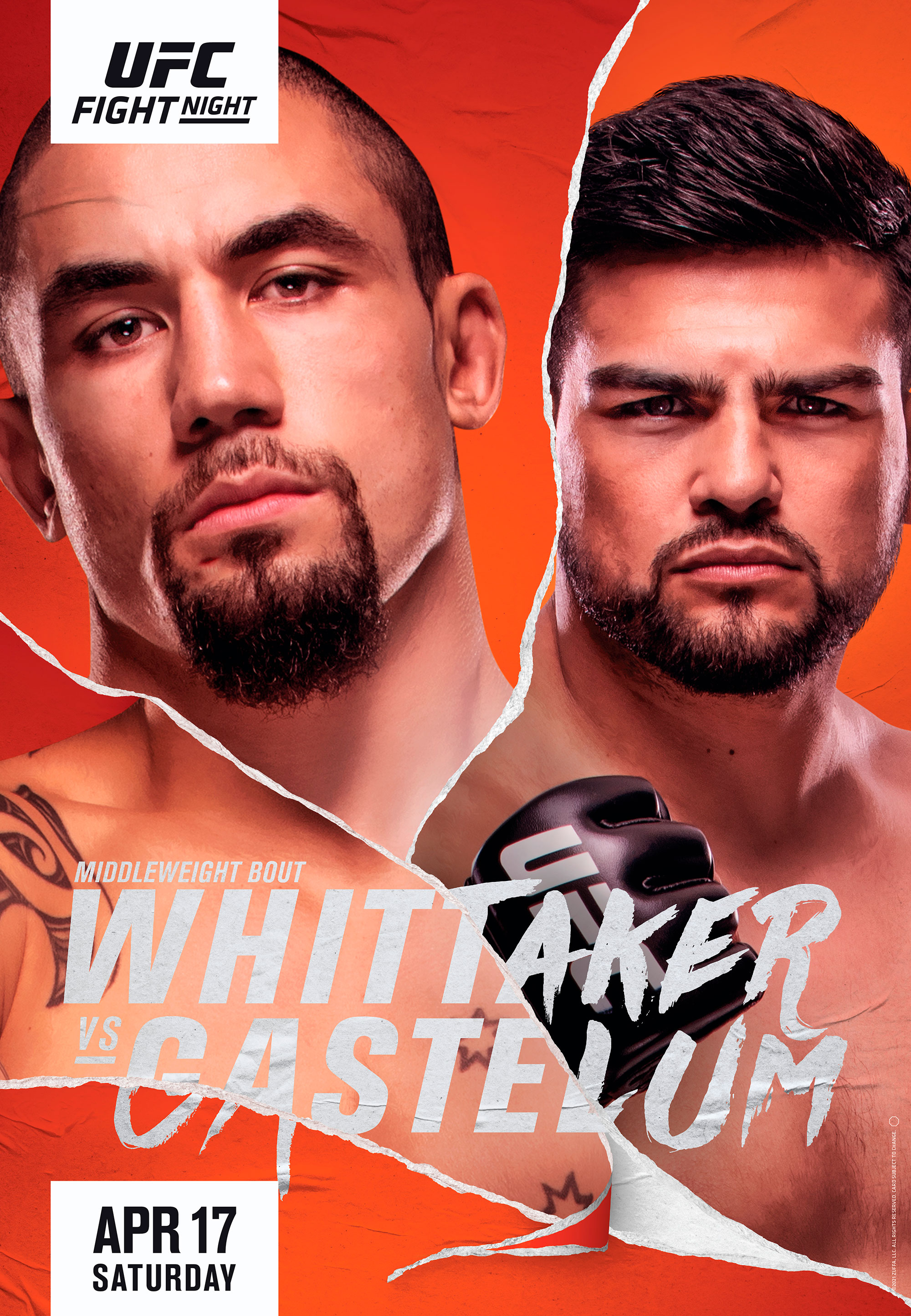 UFC on ESPN 22 Poster March 30, 2021