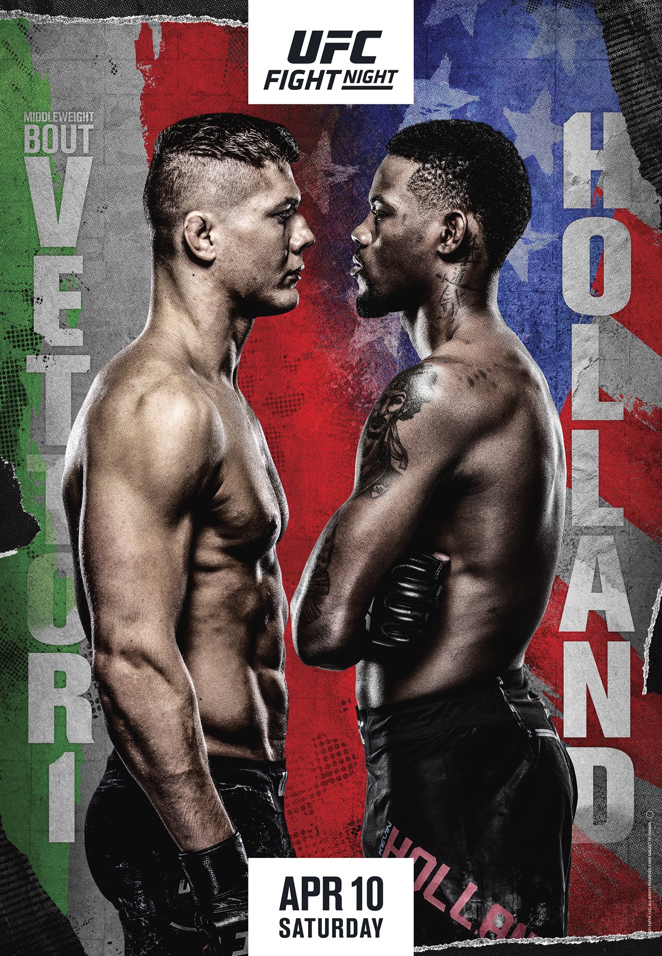 UFC on ABC 2 Poster April 03, 2021