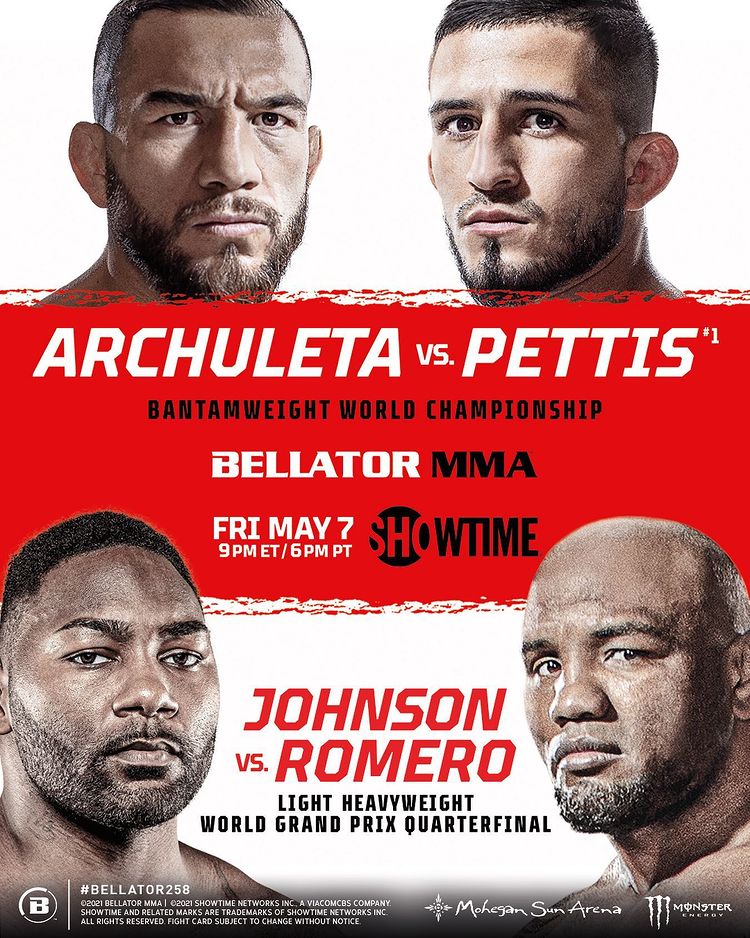 Bellator 258 Poster April 25, 2021