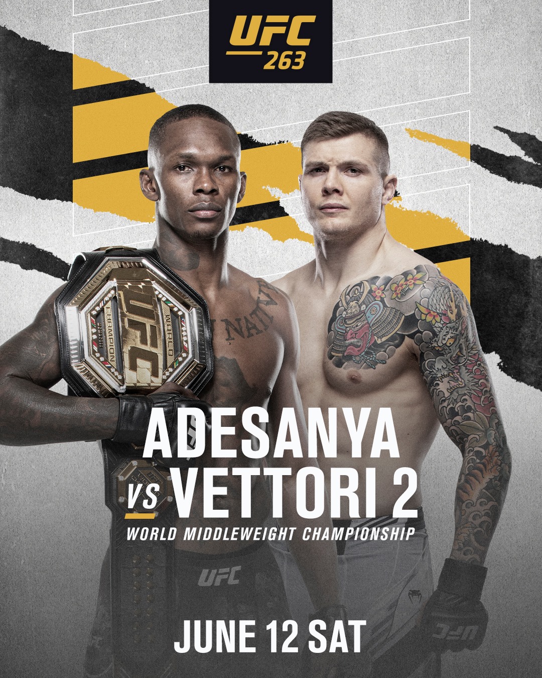 UFC 263 Poster May 10, 2021
