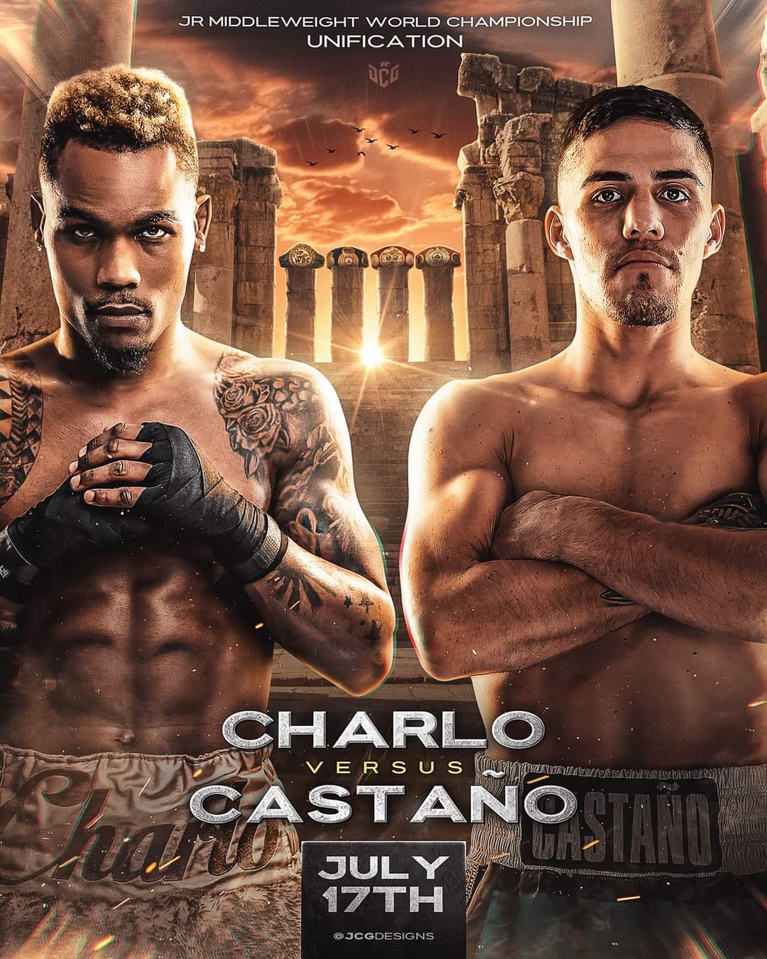 Charlo vs. Castano Poster May 23, 2021