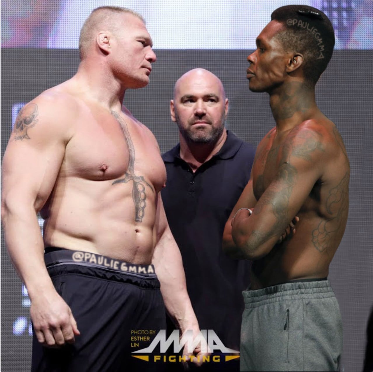Israel Adesanya vs Brock Lesnar