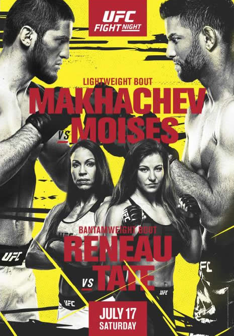 UFC on ESPN 26 Poster July 10, 2021