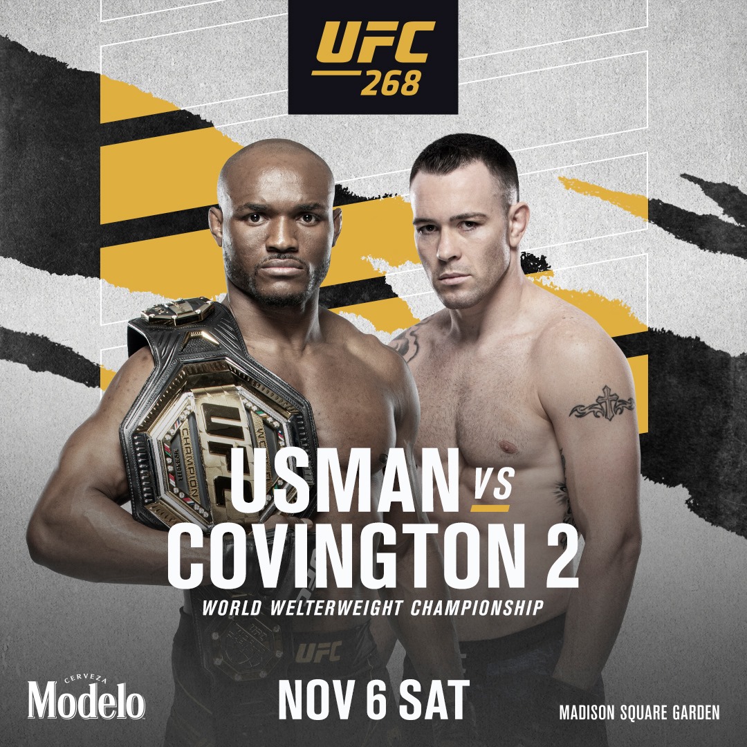UFC 268 Poster September 10, 2021